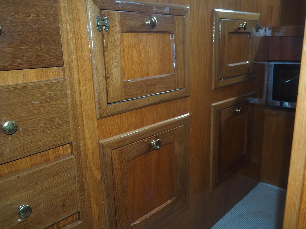 Achterkajuit, Accommodatie